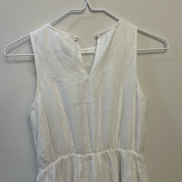 White eyelet dress with white under layer - Picture 8 of 8